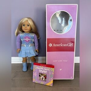 American Girl Just Like You Truly Me E22 Doll - Blonde Hair And Blue Eyes